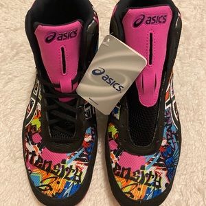 Asics JB Elite V2.0 Limited Edition Adult Wrestling Shoes - Graffiti